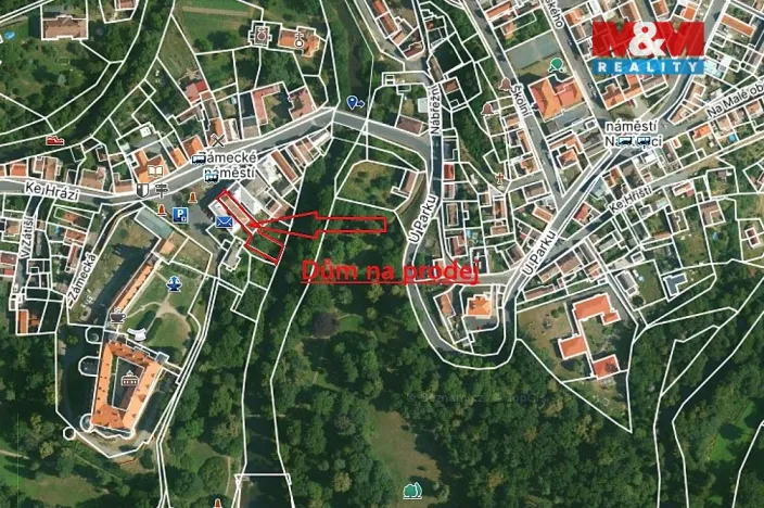 Prodej rodinného domu, Žleby, Zámecké náměstí, 228 m2