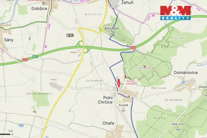 Prodej rodinného domu, Polní Chrčice, 55 m2