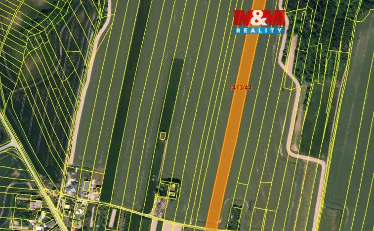 Prodej pole, Tísek, 1163 m2