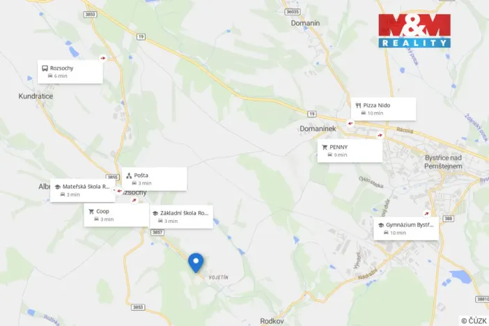 Prodej rodinného domu, Rozsochy - Vojetín, 150 m2