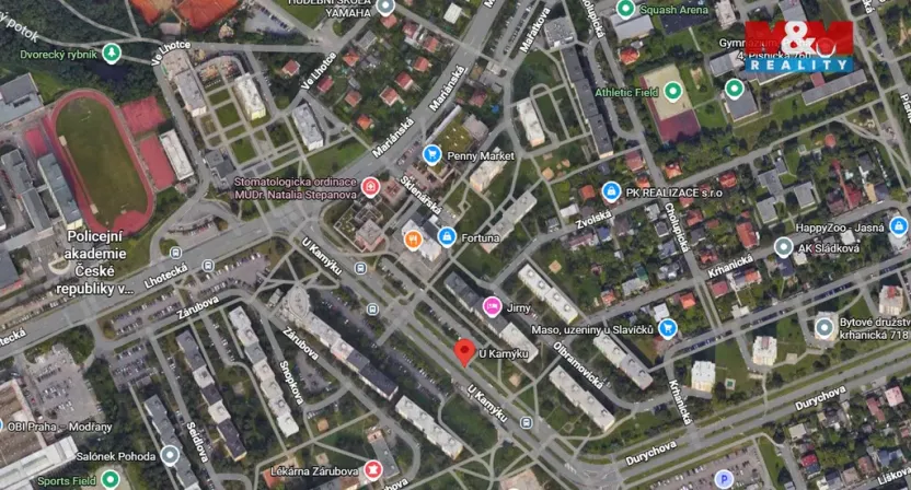 Prodej garážového stání, Praha - Kamýk, 40 m2