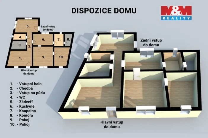 Prodej rodinného domu, Žeranovice, 85 m2