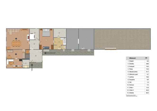 Prodej rodinného domu, Bohuslavice, 240 m2