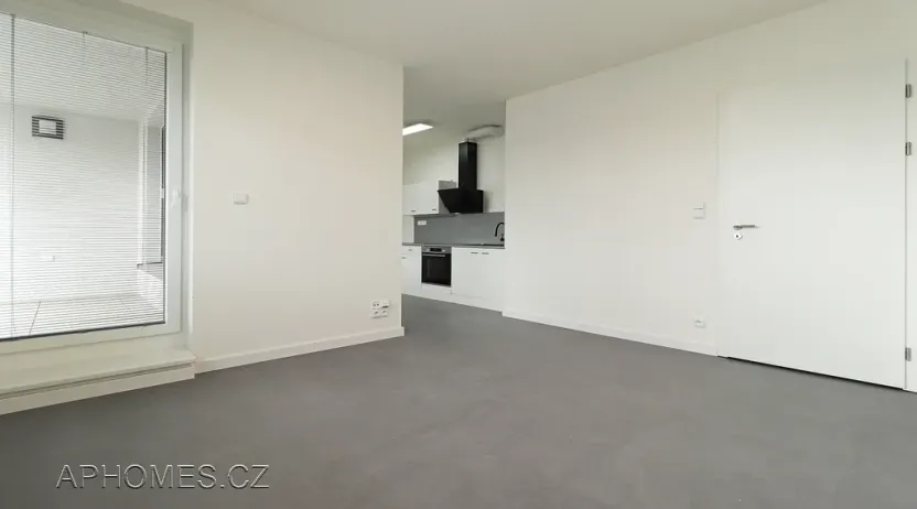 Pronájem bytu 1+kk, Praha - Vysočany, Pod Harfou, 40 m2