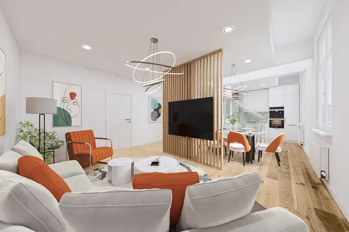 Prodej bytu 3+kk, Praha - Holešovice, Veverkova, 118 m2