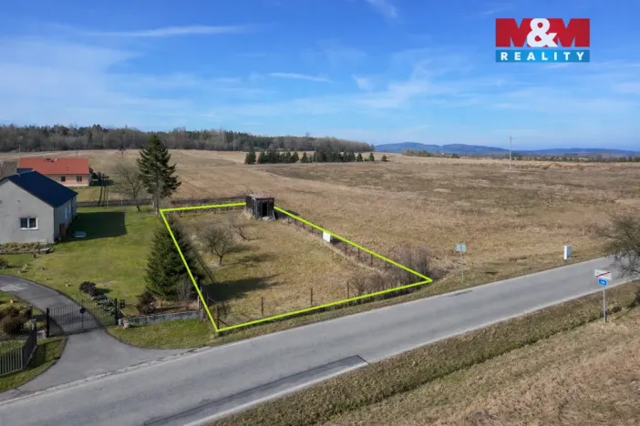 Prodej pozemku pro bydlení, Albrechtice nad Vltavou - Jehnědno, 801 m2