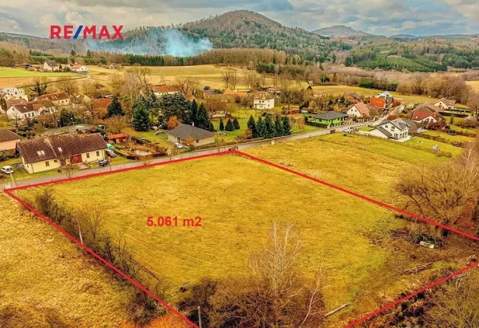 Prodej komerčního pozemku, Václavice, 5061 m2