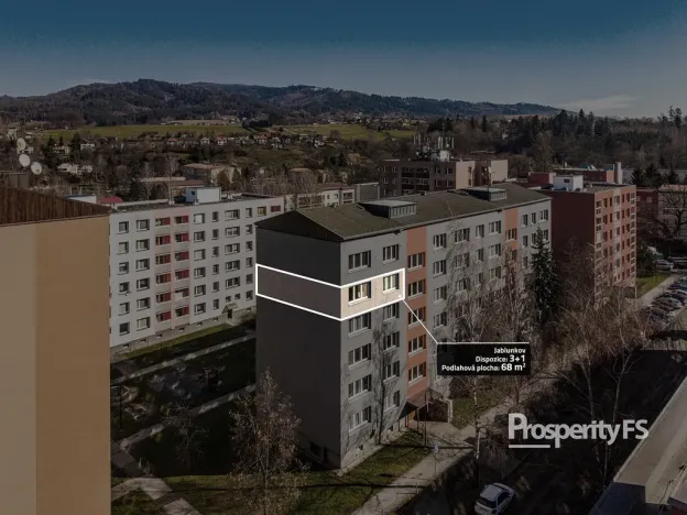 Prodej bytu 3+1, Jablunkov, Čs. armády, 68 m2