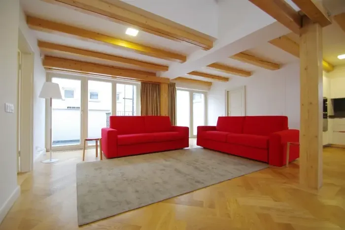 Pronájem atypického bytu, Praha - Nové Město, Bolzanova, 199 m2