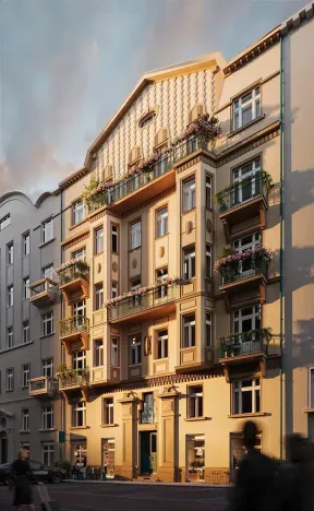 Prodej bytu 2+kk, Praha - Smíchov, Pecháčkova, 50 m2