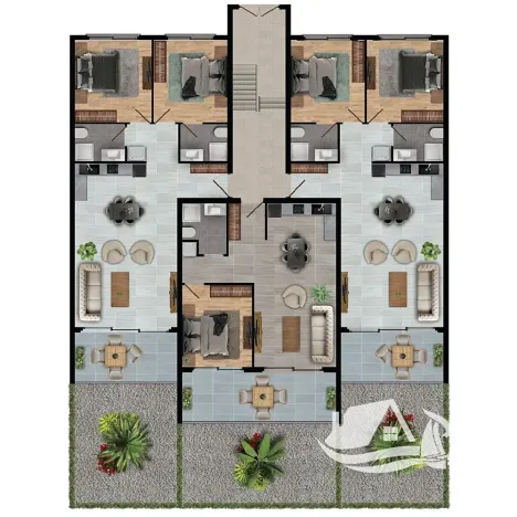 Prodej bytu 2+1, Trikomo, Kypr, 96 m2