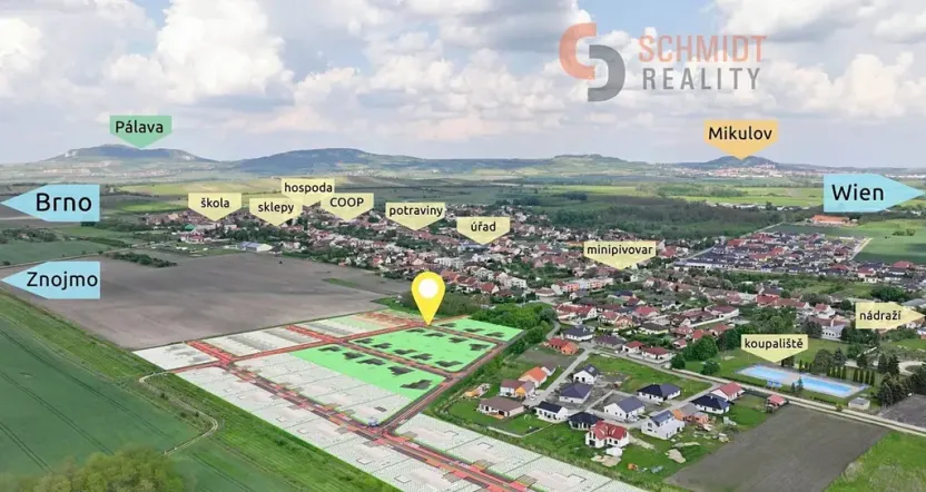 Prodej pozemku pro bydlení, Březí, 784 m2