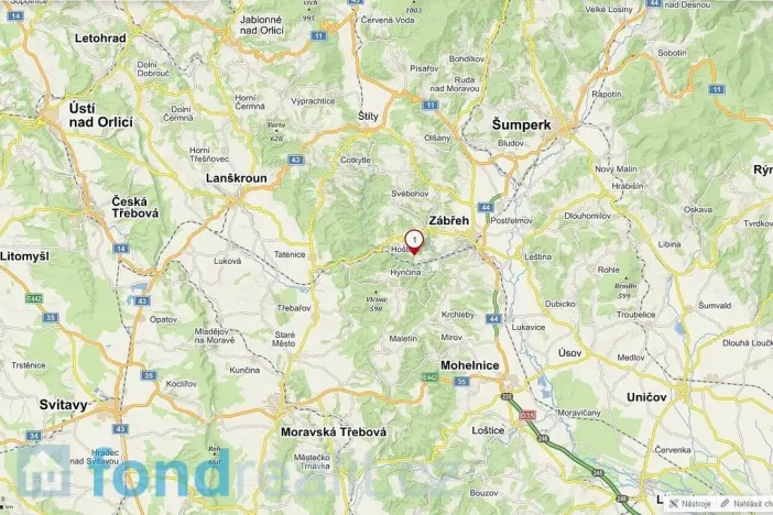 Prodej pole, Zábřeh, 2481 m2