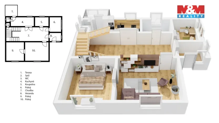 Prodej rodinného domu, Velké Losiny, Bukovická, 620 m2