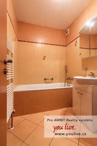 Pronájem bytu 2+kk, Praha - Stodůlky, Nová kolonie, 54 m2