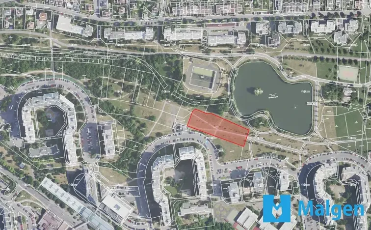 Prodej komerčního pozemku, Praha - Stodůlky, U jezera, 4944 m2