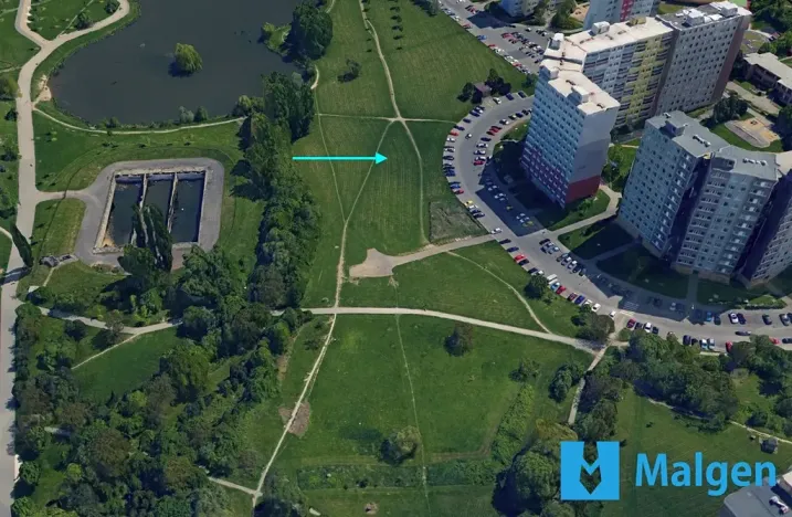 Prodej komerčního pozemku, Praha - Stodůlky, U jezera, 4944 m2