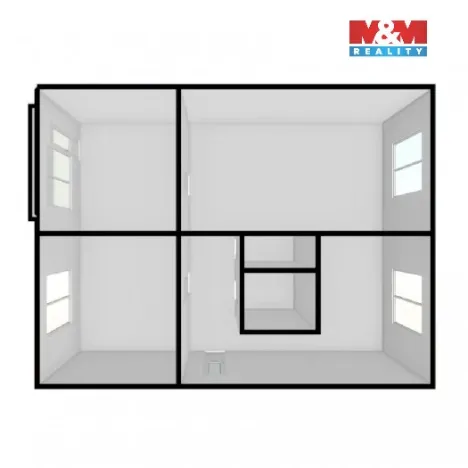 Prodej bytu 3+1, Jirkov, Mládežnická, 75 m2