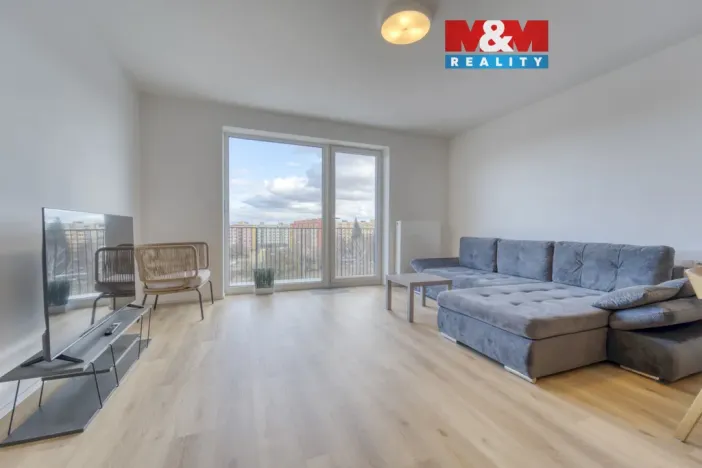 Pronájem bytu 1+kk, Plzeň - Skvrňany, Františka Kováříka, 46 m2