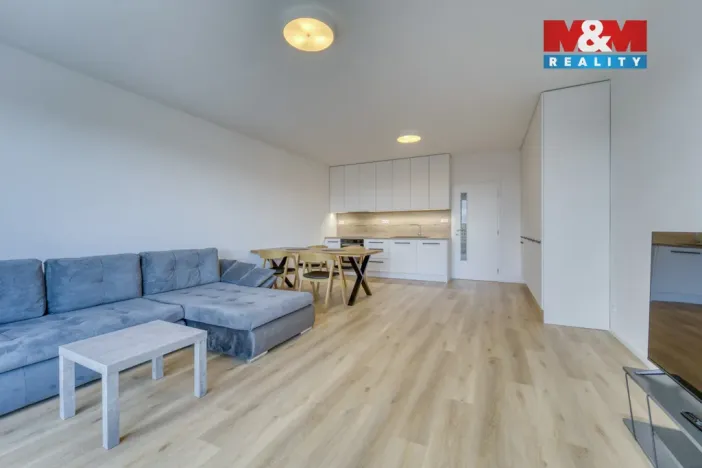 Pronájem bytu 1+kk, Plzeň - Skvrňany, Františka Kováříka, 46 m2