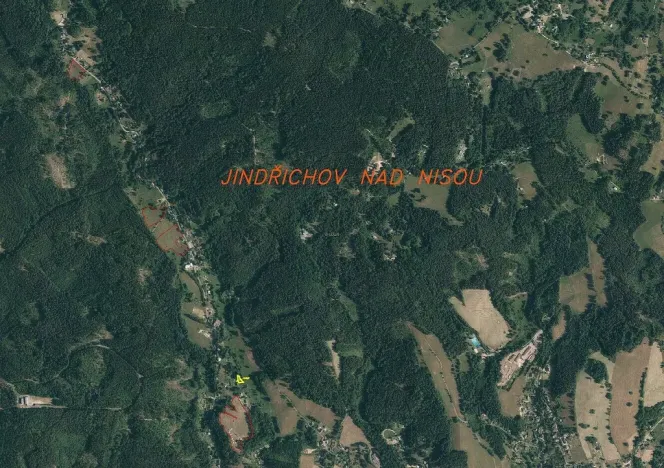 Prodej pozemku, Lučany nad Nisou - Jindřichov, 449 m2