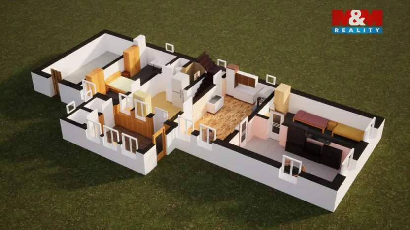 Prodej rodinného domu, Spomyšl, 350 m2