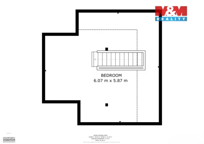 Prodej bytu 2+1, Praha - Strašnice, Na Třebešíně, 74 m2