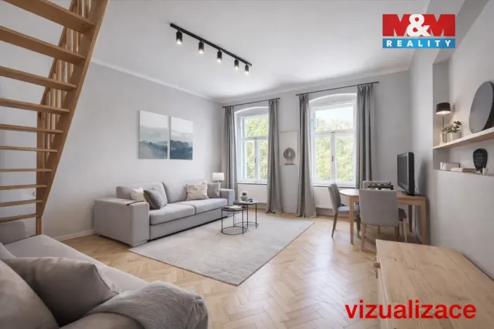 Prodej bytu 3+1, Karlovy Vary, Škroupova, 96 m2