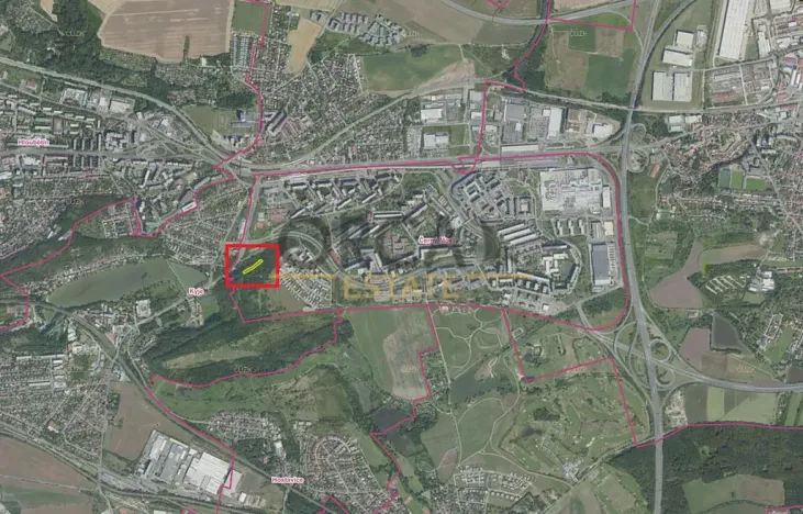 Prodej podílu zahrady, Praha - Černý Most, 1204 m2