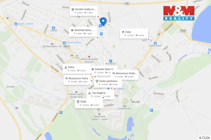 Pronájem bytu 3+1, Opočno, Jana Pitry, 69 m2