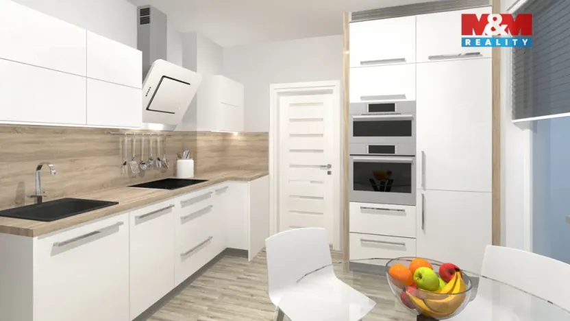 Prodej bytu 3+1, Šumperk, Finská, 72 m2