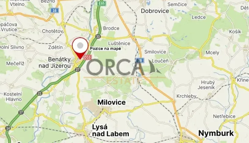 Prodej podílu pole, Benátky nad Jizerou, 6483 m2