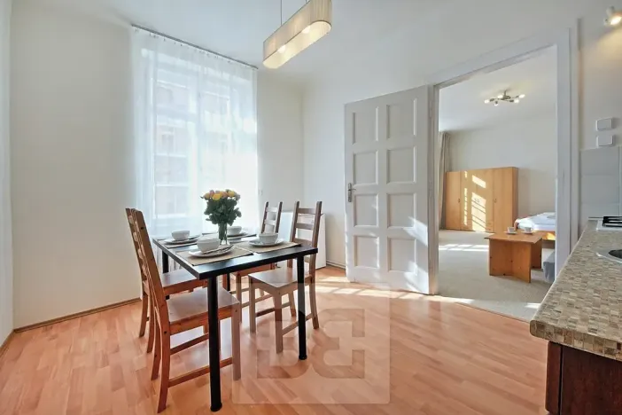 Pronájem bytu 2+kk, Praha - Nové Město, V jirchářích, 47 m2