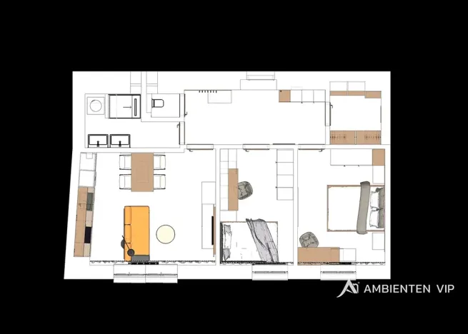 Pronájem bytu 3+kk, Brno, Masarykova, 80 m2