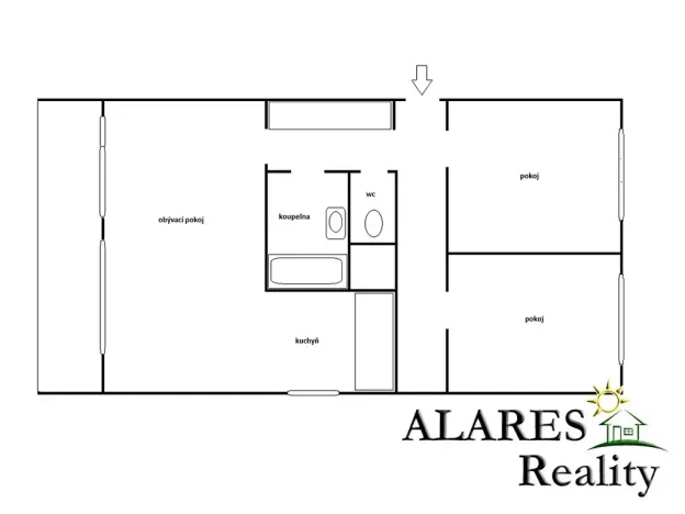 Pronájem bytu 3+kk, Praha - Prosek, Pískovcová, 70 m2