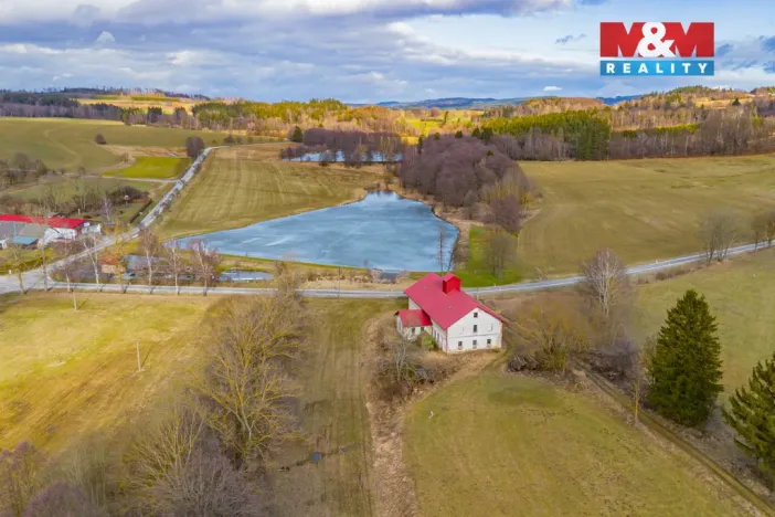 Prodej rodinného domu, Bořetín, 1072 m2