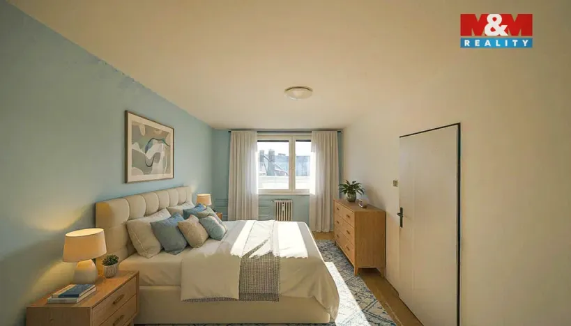 Prodej bytu 2+1, Pardubice - Zelené Předměstí, Palackého třída, 60 m2