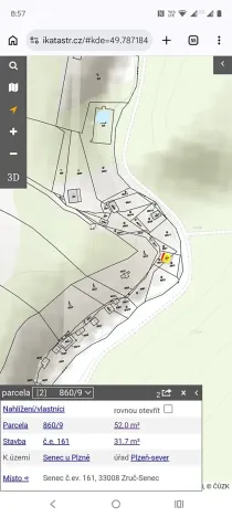 Prodej pozemku pro bydlení, Zruč-Senec, 853 m2