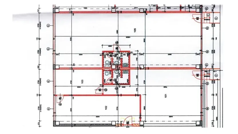 Pronájem kanceláře, Litvínov, 90 m2