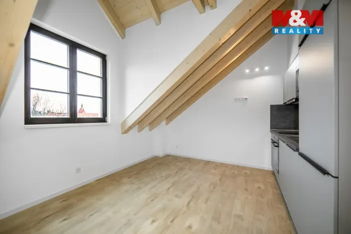 Pronájem bytu 1+kk, Domažlice - Město, Kostelní, 26 m2