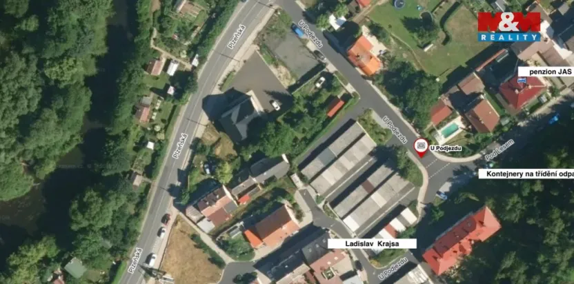 Pronájem garáže, Karlovy Vary, 22 m2