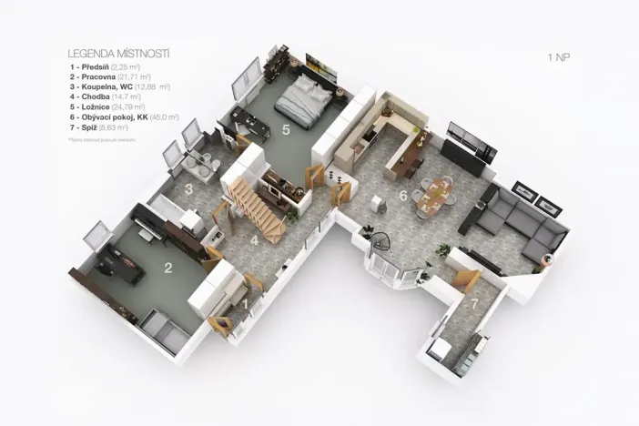 Prodej rodinného domu, Praha - Ďáblice, Květnová, 197 m2