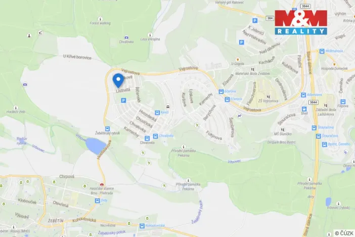 Prodej bytu 2+kk, Brno - Žebětín, Sentická, 49 m2