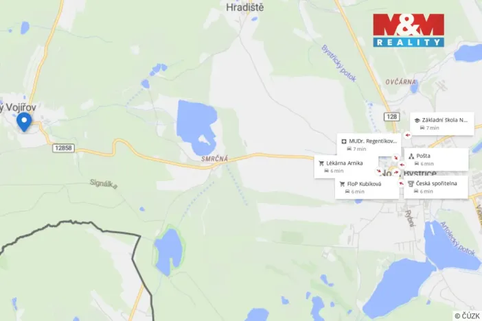 Prodej rodinného domu, Nová Bystřice - Nový Vojířov, 103 m2