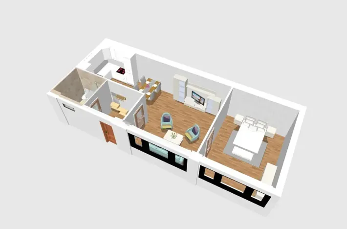 Pronájem bytu 2+kk, Brno, Štefánikova, 61 m2