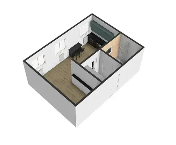 Pronájem bytu 1+kk, Brno, Tkalcovská, 32 m2