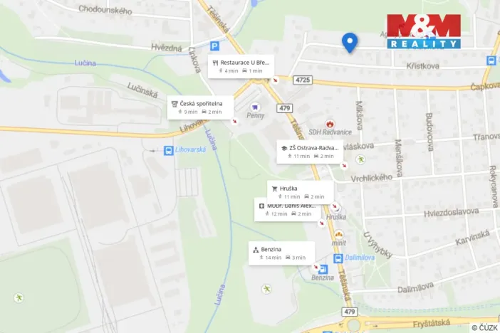 Prodej rodinného domu, Ostrava - Radvanice, Poláškova, 110 m2