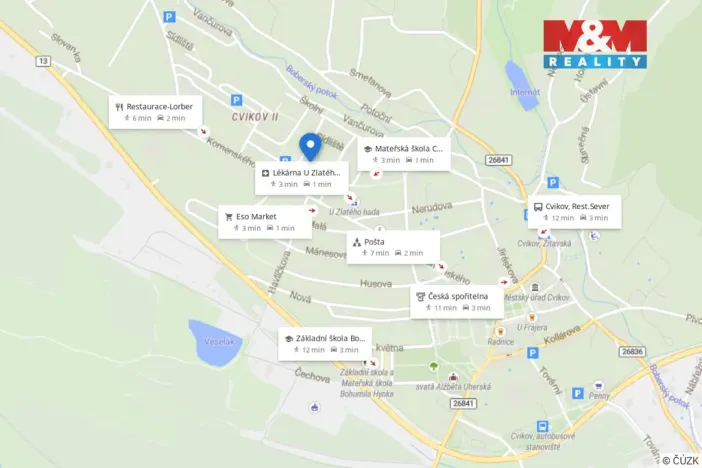 Pronájem bytu 2+kk, Cvikov - Cvikov II, Sídliště, 51 m2