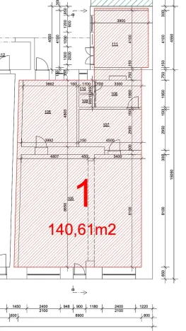 Pronájem obchodního prostoru, Hulín, nám. Míru, 141 m2
