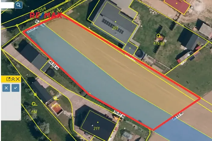 Prodej pozemku pro bydlení, Velké Meziříčí, 2042 m2